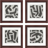 Framed 'Artifact 4 Piece Framed Art Print Set' border=