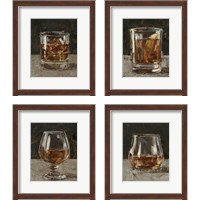 Framed 'Hard Stuf 4 Piece Framed Art Print Set' border=