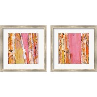 Framed 'Where the Sun Sleeps Light 2 Piece Framed Art Print Set' border=