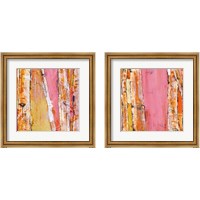 Framed 'Where the Sun Sleeps Light 2 Piece Framed Art Print Set' border=