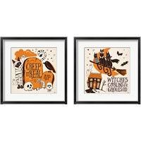 Framed 'Spooktacular 2 Piece Framed Art Print Set' border=