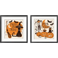 Framed 'Spooktacular 2 Piece Framed Art Print Set' border=