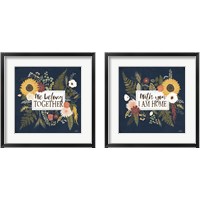 Framed 'Autumn Romance 2 Piece Framed Art Print Set' border=