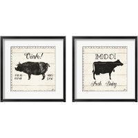 Framed Country Thoughts 2 Piece Framed Art Print Set