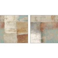 Framed 'Velvet Desert 2 Piece Art Print Set' border=