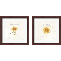 Framed 'Bee and Bee 2 Piece Framed Art Print Set' border=