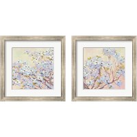 Framed 'Spring Dogwood 2 Piece Framed Art Print Set' border=