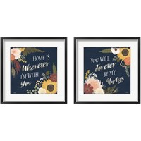 Framed 'Autumn Romance 2 Piece Framed Art Print Set' border=