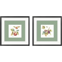 Framed 'Orchard Bloom Border 2 Piece Framed Art Print Set' border=