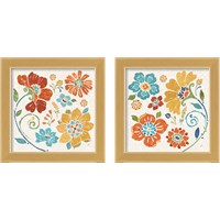 Framed 'Spanish Impressions 2 Piece Framed Art Print Set' border=