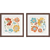 Framed 'Spanish Impressions 2 Piece Framed Art Print Set' border=