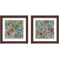 Framed 'Confetti 2 Piece Framed Art Print Set' border=