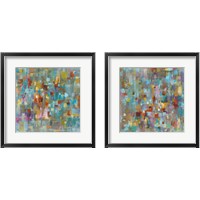 Framed 'Confetti 2 Piece Framed Art Print Set' border=