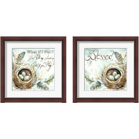 Framed 'Nest 2 Piece Framed Art Print Set' border=