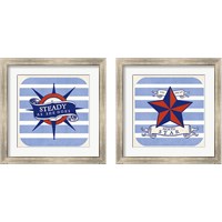 Framed 'On the Coast 2 Piece Framed Art Print Set' border=