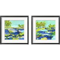 Framed 'Another Sunny Day 2 Piece Framed Art Print Set' border=