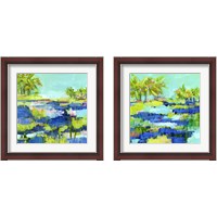 Framed 'Another Sunny Day 2 Piece Framed Art Print Set' border=