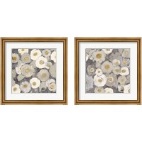 Framed 'Bohemian Bouquet Neutral 2 Piece Framed Art Print Set' border=