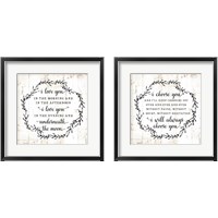 Framed 'I Choose You 2 Piece Framed Art Print Set' border=