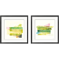 Framed 'Stacks 2 Piece Framed Art Print Set' border=