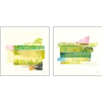 Framed 'Stacks 2 Piece Art Print Set' border=