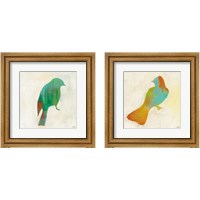 Framed 'Flight Patterns Bird 2 Piece Framed Art Print Set' border=