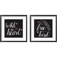 Framed 'Free as a Bird 2 Piece Framed Art Print Set' border=
