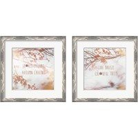 Framed 'Autumn Calling 2 Piece Framed Art Print Set' border=