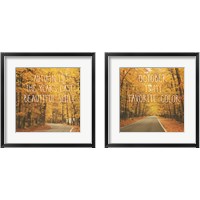 Framed 'October Color 2 Piece Framed Art Print Set' border=