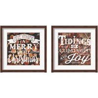 Framed Comfort and Joy 2 Piece Framed Art Print Set