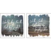 Framed 'Wild Wishes 2 Piece Art Print Set' border=