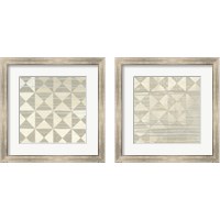 Framed 'Sea Background 2 Piece Framed Art Print Set' border=