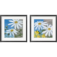 Framed 'Summer Garden 2 Piece Framed Art Print Set' border=