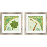 Framed 'Celtic Charm 2 Piece Framed Art Print Set' border=