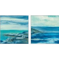 Framed 'Inlet 2 Piece Art Print Set' border=