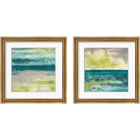 Framed 'Beyond the Horizon 2 Piece Framed Art Print Set' border=