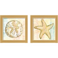 Framed 'Golden Treasures 2 Piece Framed Art Print Set' border=