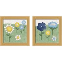 Framed 'Americana Garden 2 Piece Framed Art Print Set' border=