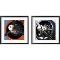 Framed Aeronautical  2 Piece Framed Art Print Set