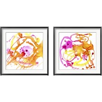 Framed 'Watercolour Abstract 2 Piece Framed Art Print Set' border=