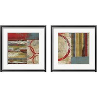 Framed 'To the Right & Left 2 Piece Framed Art Print Set' border=