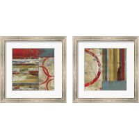 Framed 'To the Right & Left 2 Piece Framed Art Print Set' border=