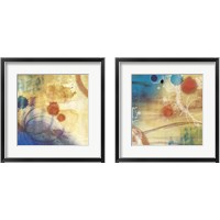 Framed 'Tie Dye 2 Piece Framed Art Print Set' border=