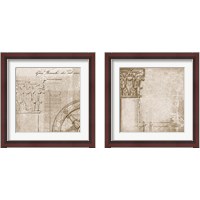 Framed 'Romanesque  2 Piece Framed Art Print Set' border=