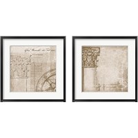 Framed 'Romanesque  2 Piece Framed Art Print Set' border=