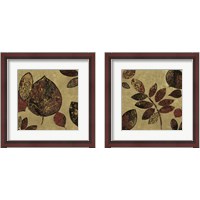 Framed 'Autumn 2 Piece Framed Art Print Set' border=