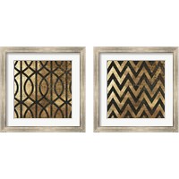 Framed 'Art Deco 2 Piece Framed Art Print Set' border=