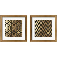 Framed 'Art Deco 2 Piece Framed Art Print Set' border=