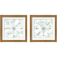 Framed 'Directions  2 Piece Framed Art Print Set' border=