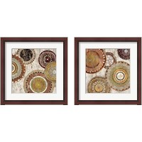 Framed 'Native Circle 2 Piece Framed Art Print Set' border=